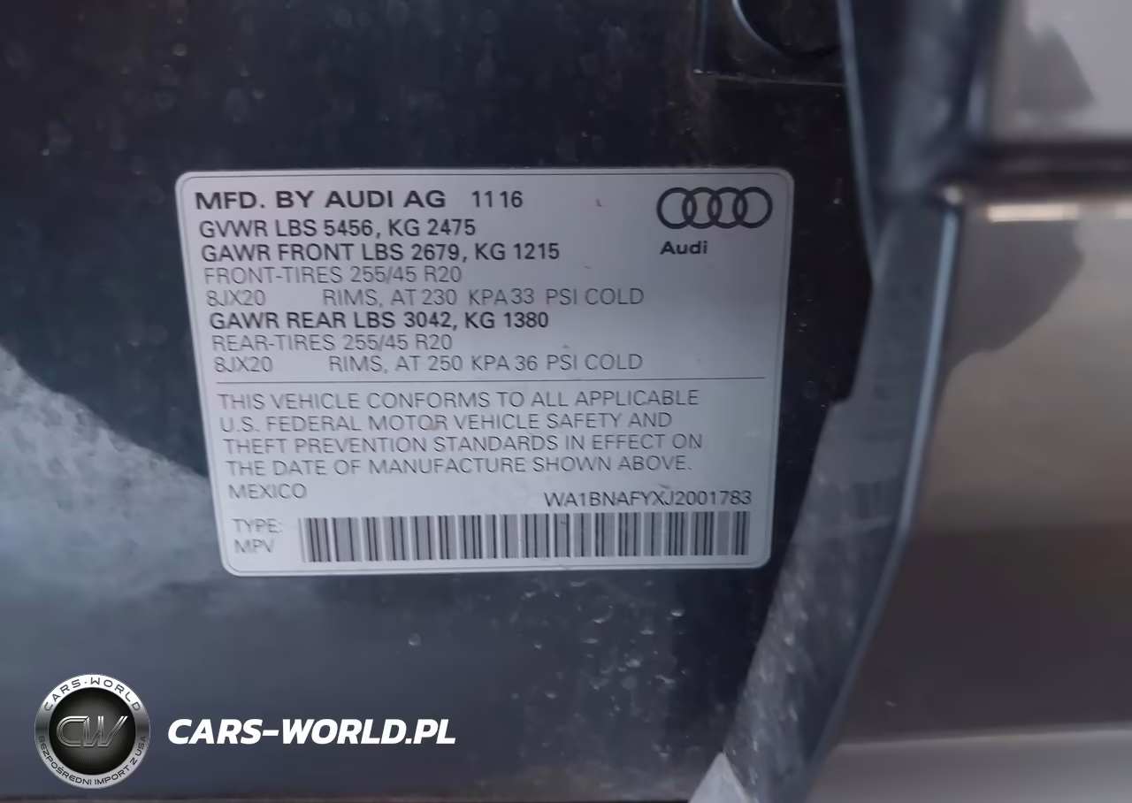 2018 Audi Q5 2.0T Premium-2.0T Tech Premium VIN:WA1BNAFYXJ2001783 - 9