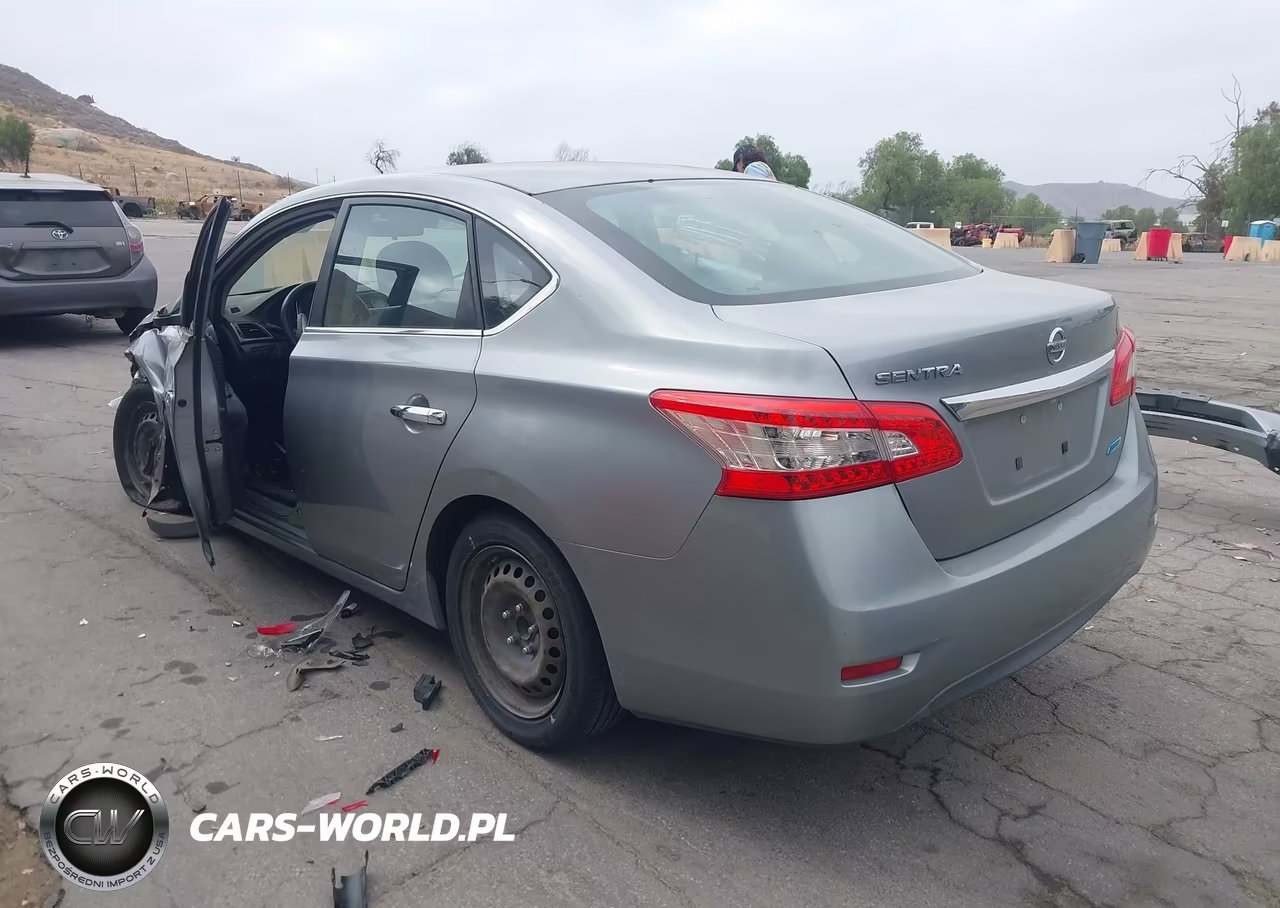 2013 Nissan Sentra S VIN:3N1AB7AP2DL562397 - 3