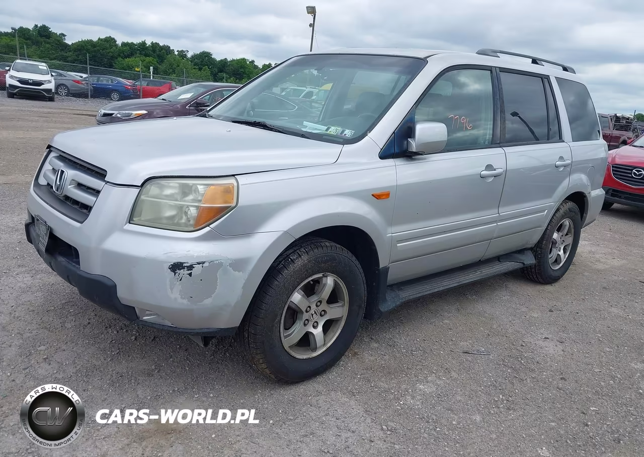 2006 Honda Pilot Ex-L VIN:2HKYF18516H532554 - 2