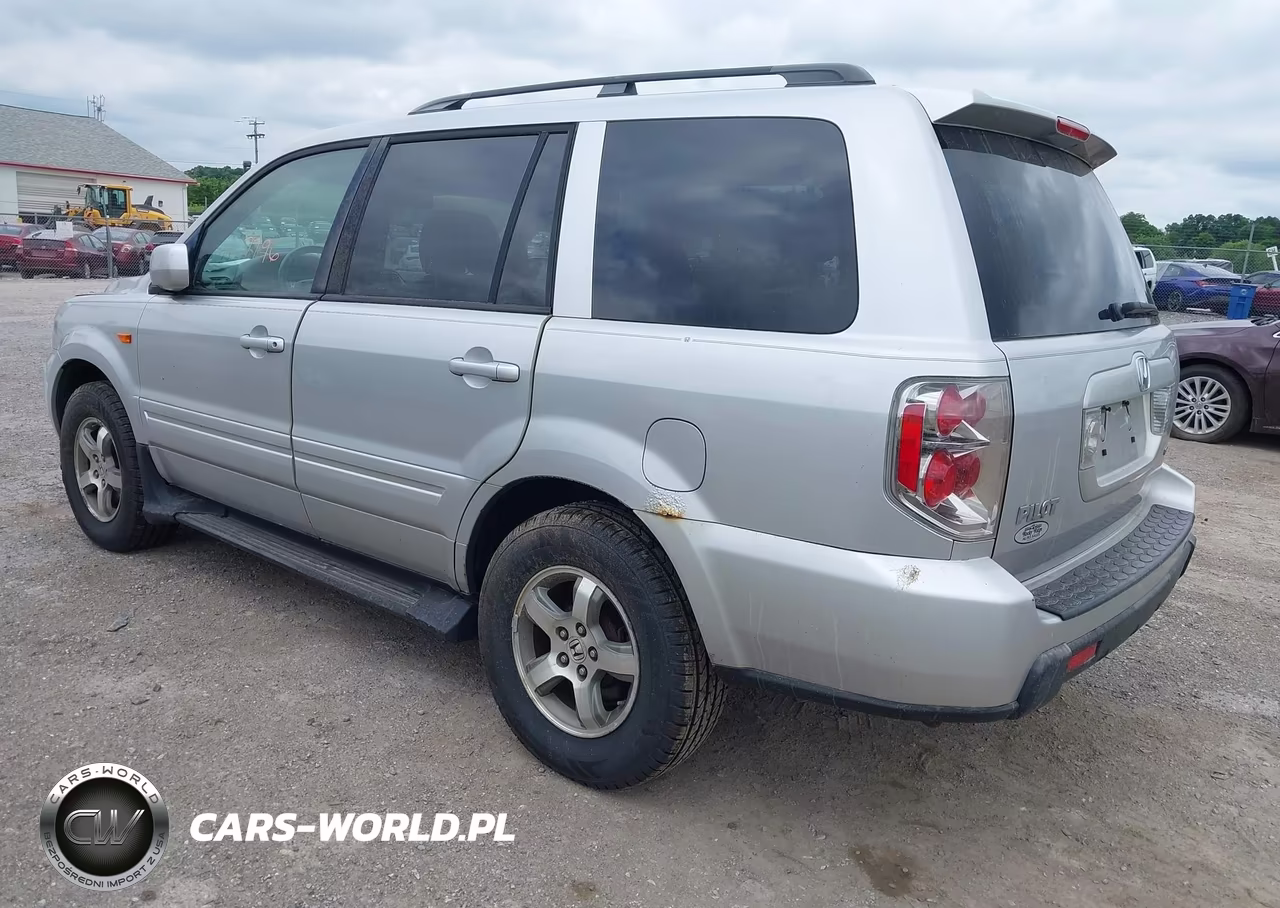 2006 Honda Pilot Ex-L VIN:2HKYF18516H532554 - 3