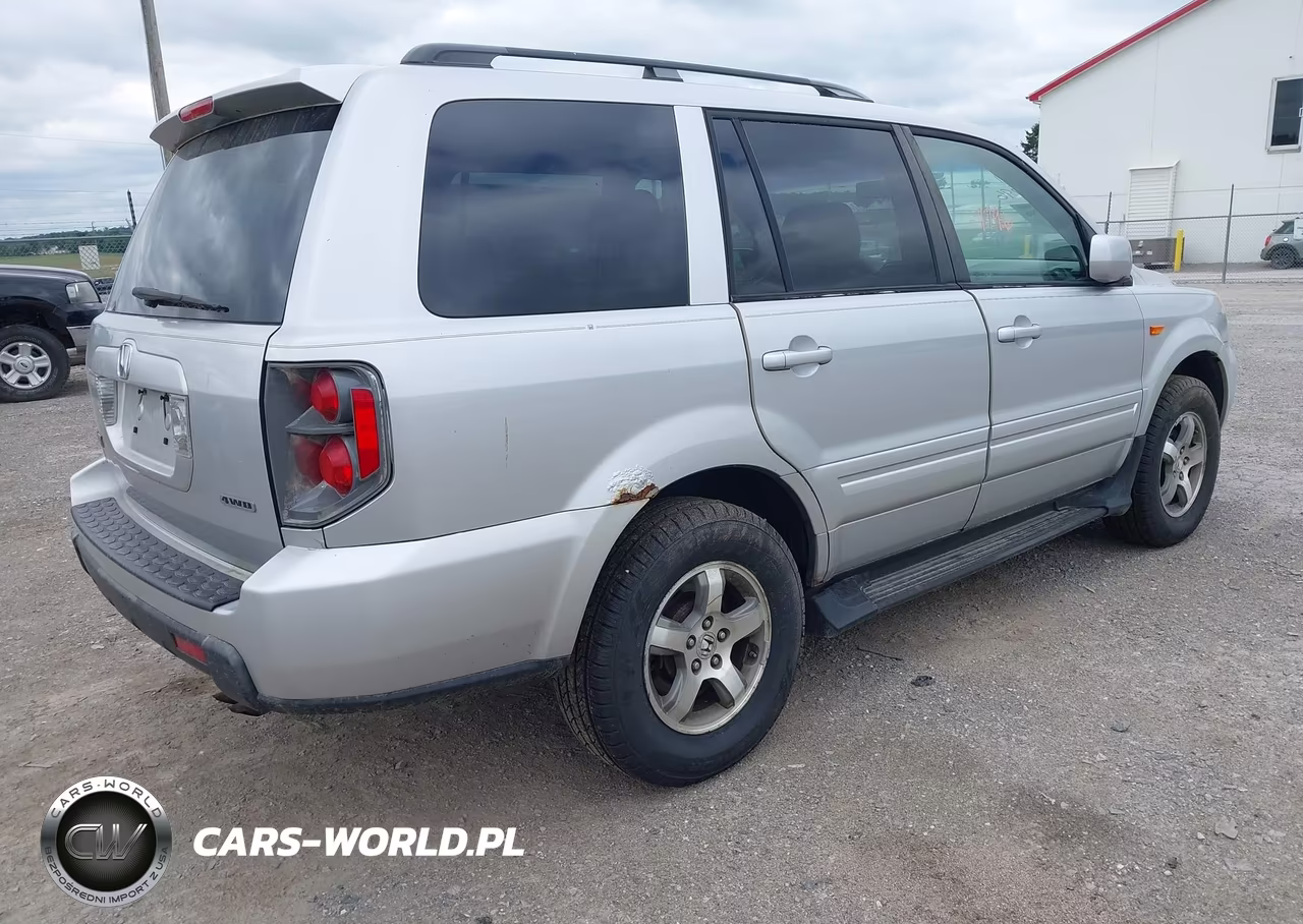 2006 Honda Pilot Ex-L VIN:2HKYF18516H532554 - 4