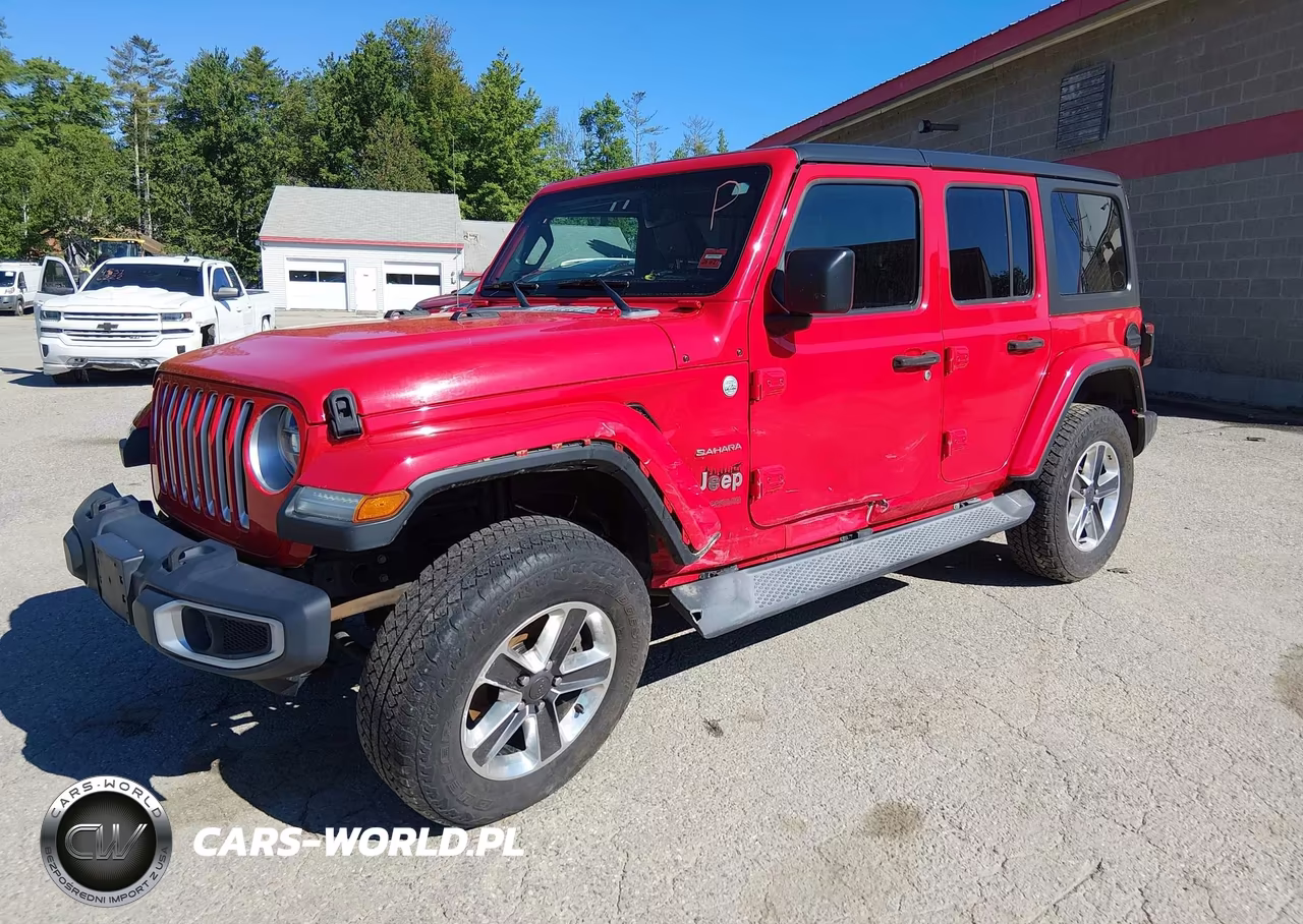 2019 Jeep Wrangler Unlimited Sahara 4X4 VIN:1C4HJXEG6KW571541 - 2