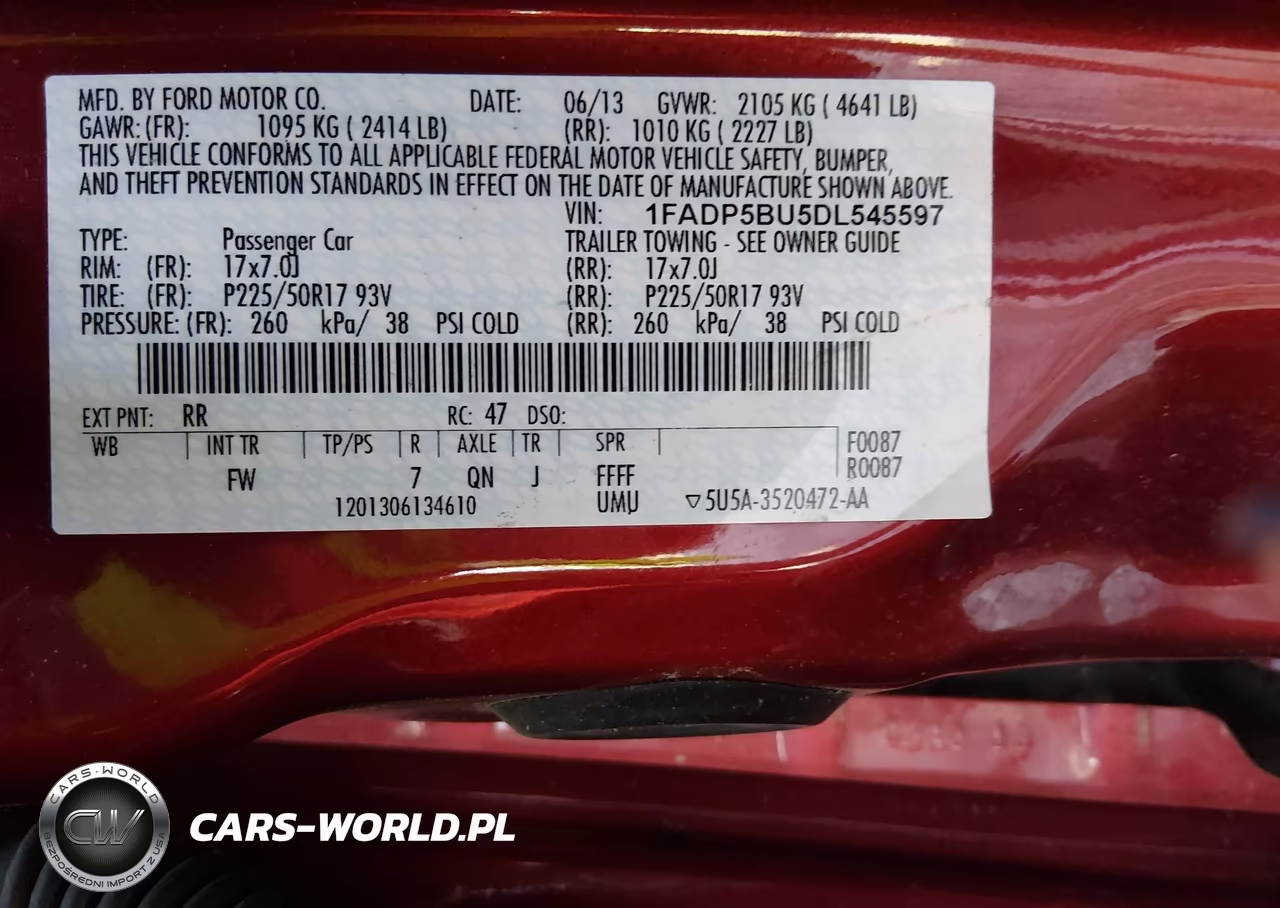 2013 Ford C-Max Sel VIN:1FADP5BU5DL545597 - 9