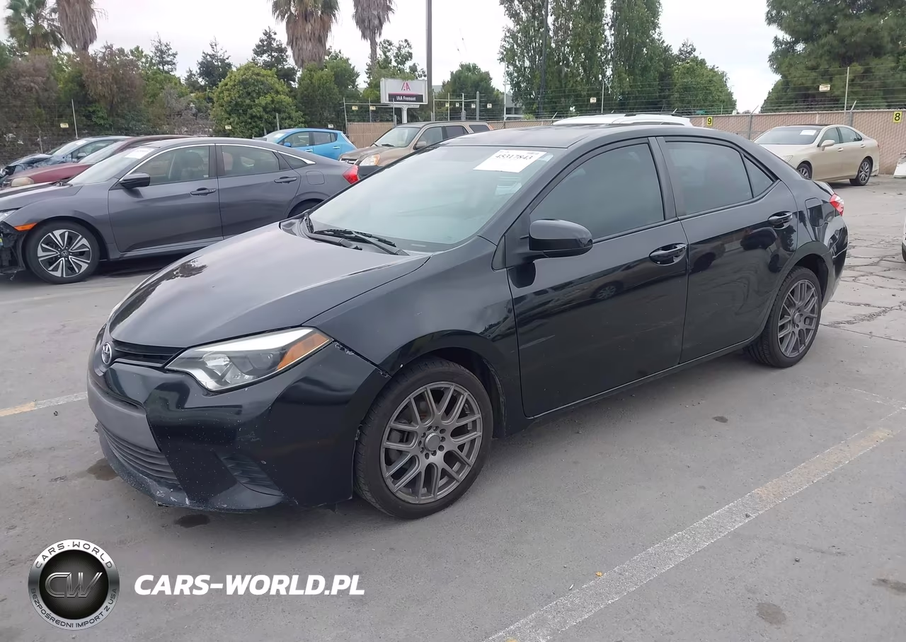 2014 Toyota Corolla Le VIN:5YFBURHE6EP125194 - 2
