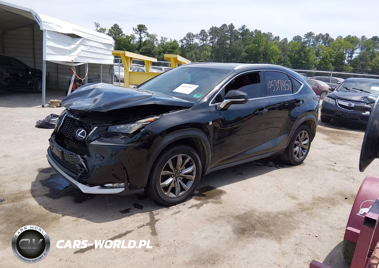 2015 Lexus Nx 200T F Sport VIN:JTJYARBZ2F2012371 - 2