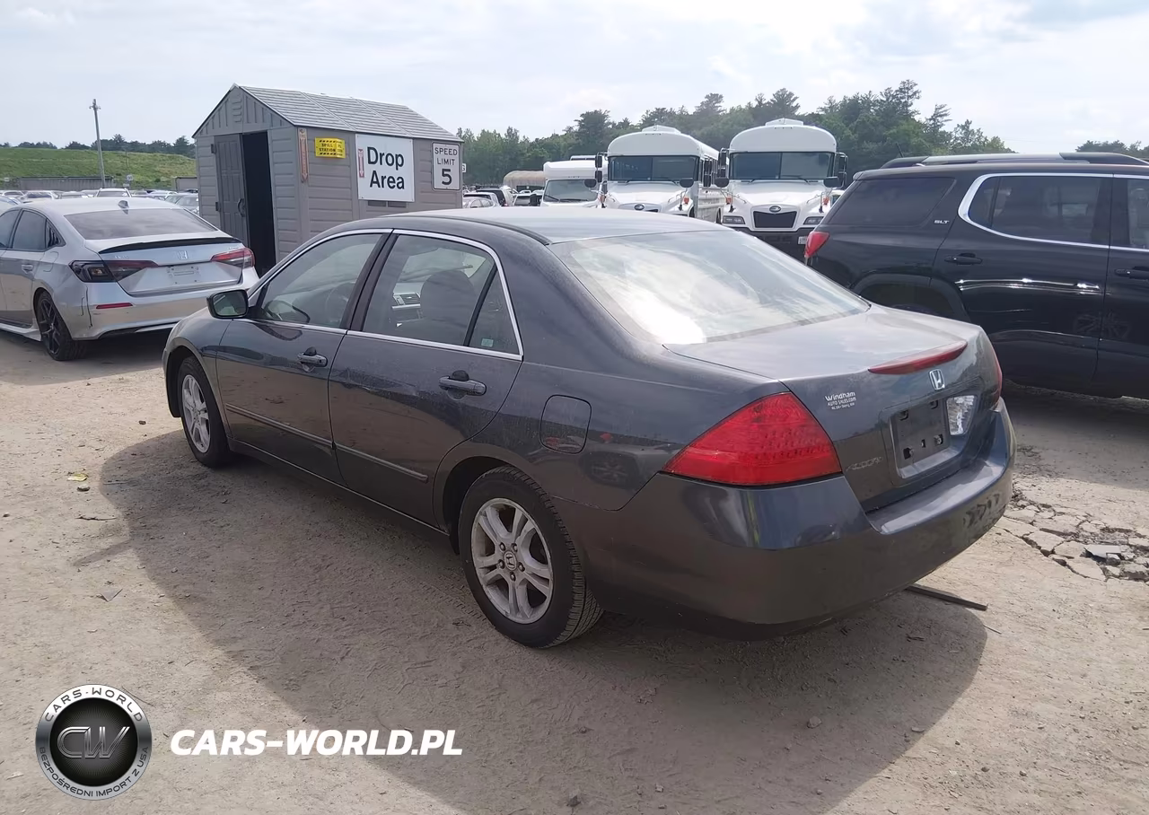 2007 Honda Accord 2.4 Ex VIN:1HGCM56747A208780 - 3