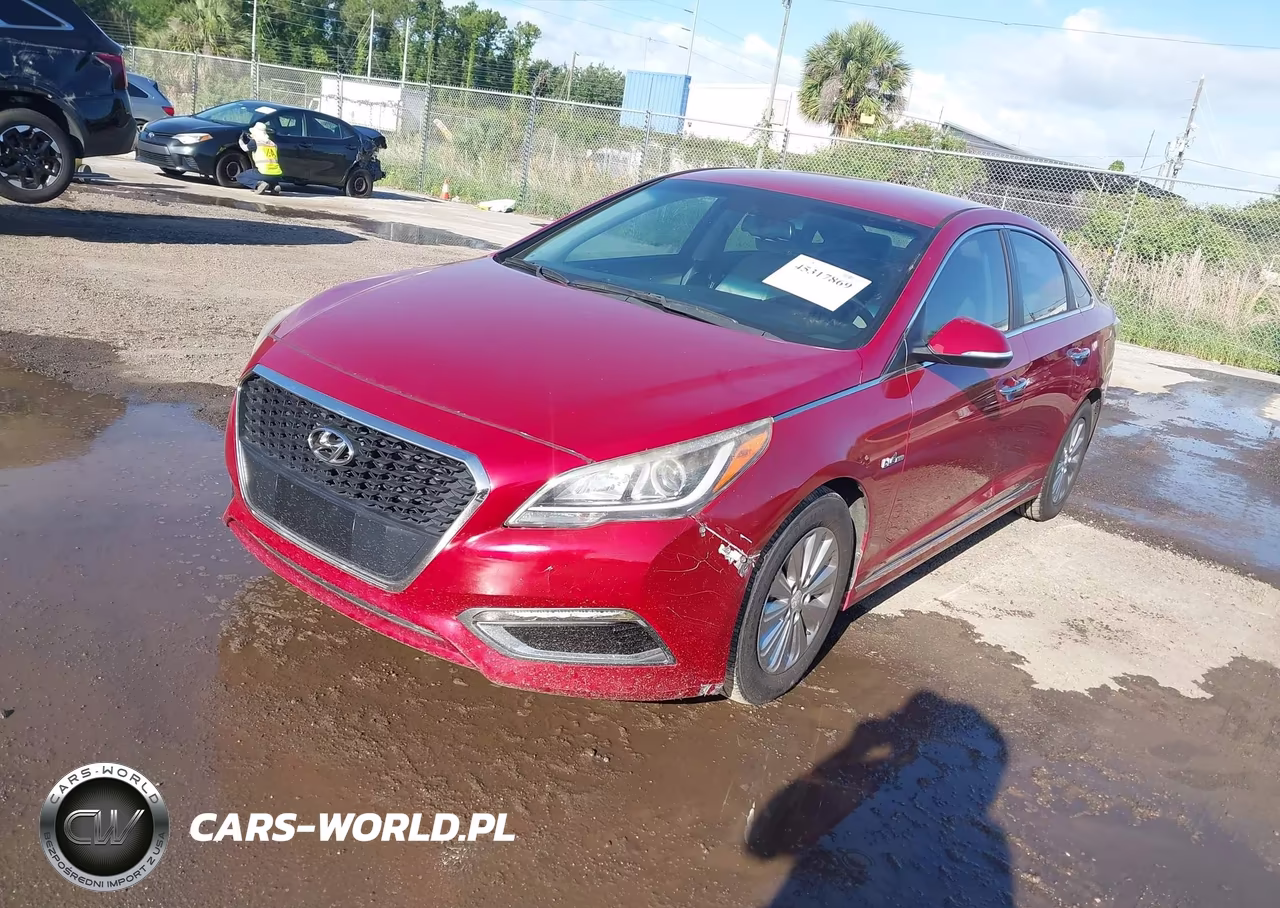 2016 Hyundai Sonata Hybrid Se VIN:KMHE24L15GA027609 - 2