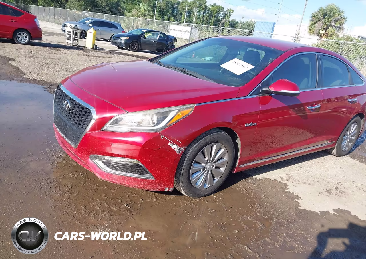 2016 Hyundai Sonata Hybrid Se VIN:KMHE24L15GA027609 - 6