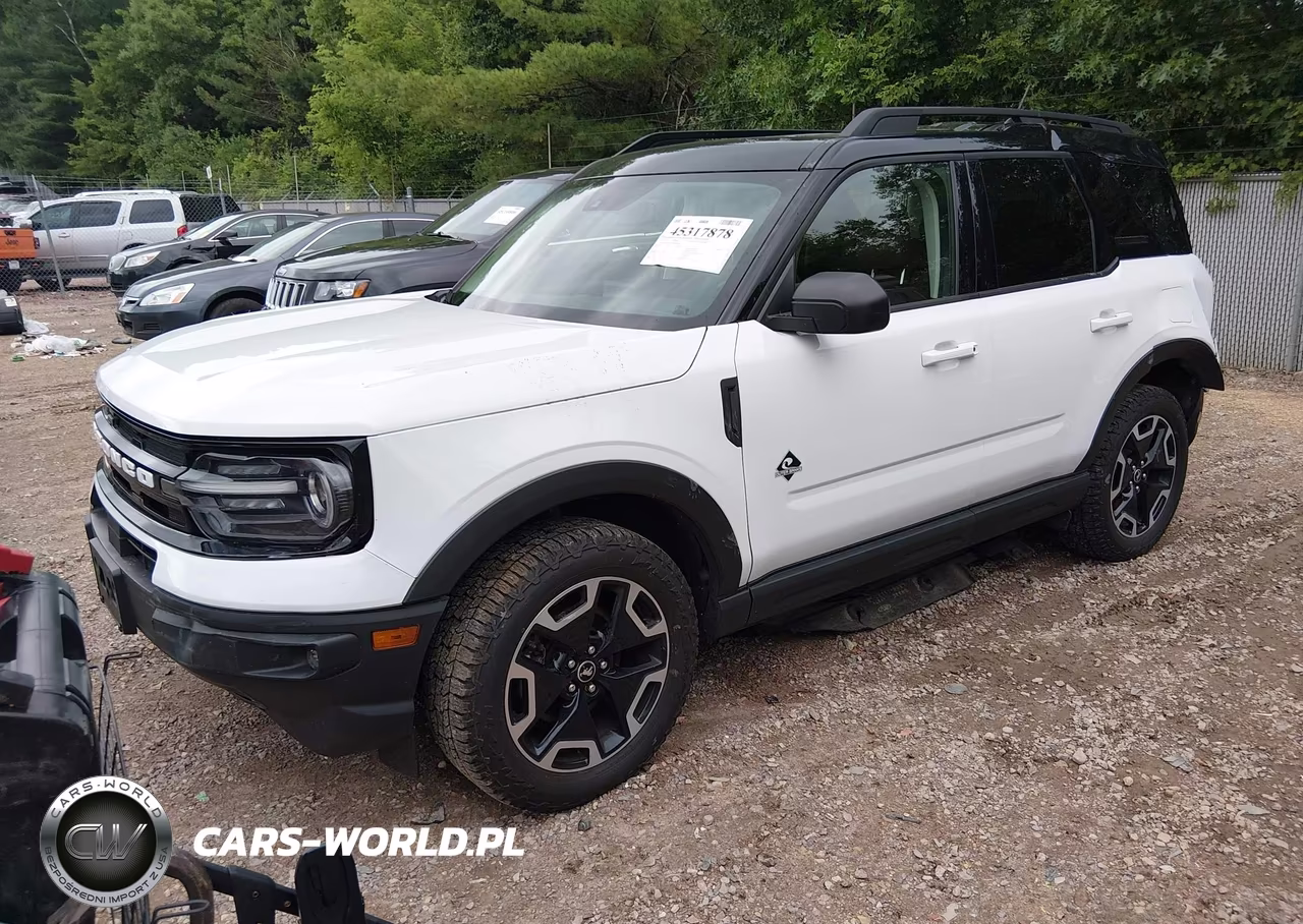 2021 Ford Bronco Sport Outer Banks VIN:3FMCR9C61MRB40356 - 2