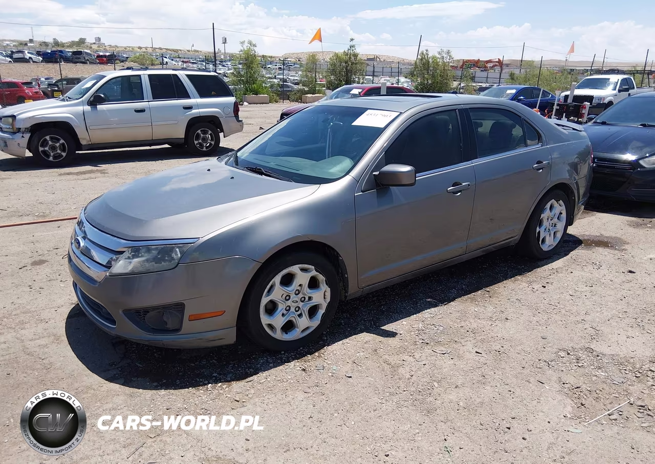 2010 Ford Fusion Se VIN:3FAHP0HA1AR328496 - 2