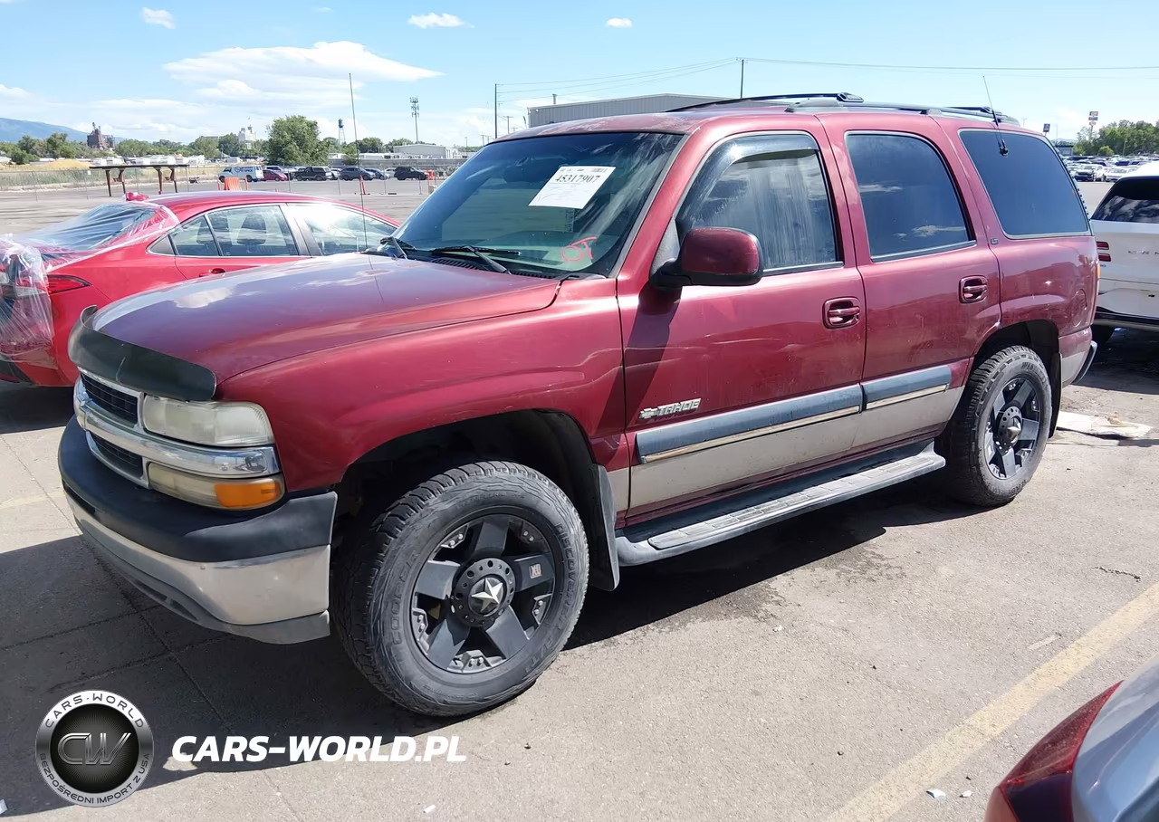 2001 Chevrolet Tahoe Lt VIN:1GNEK13T81J169116 - 2
