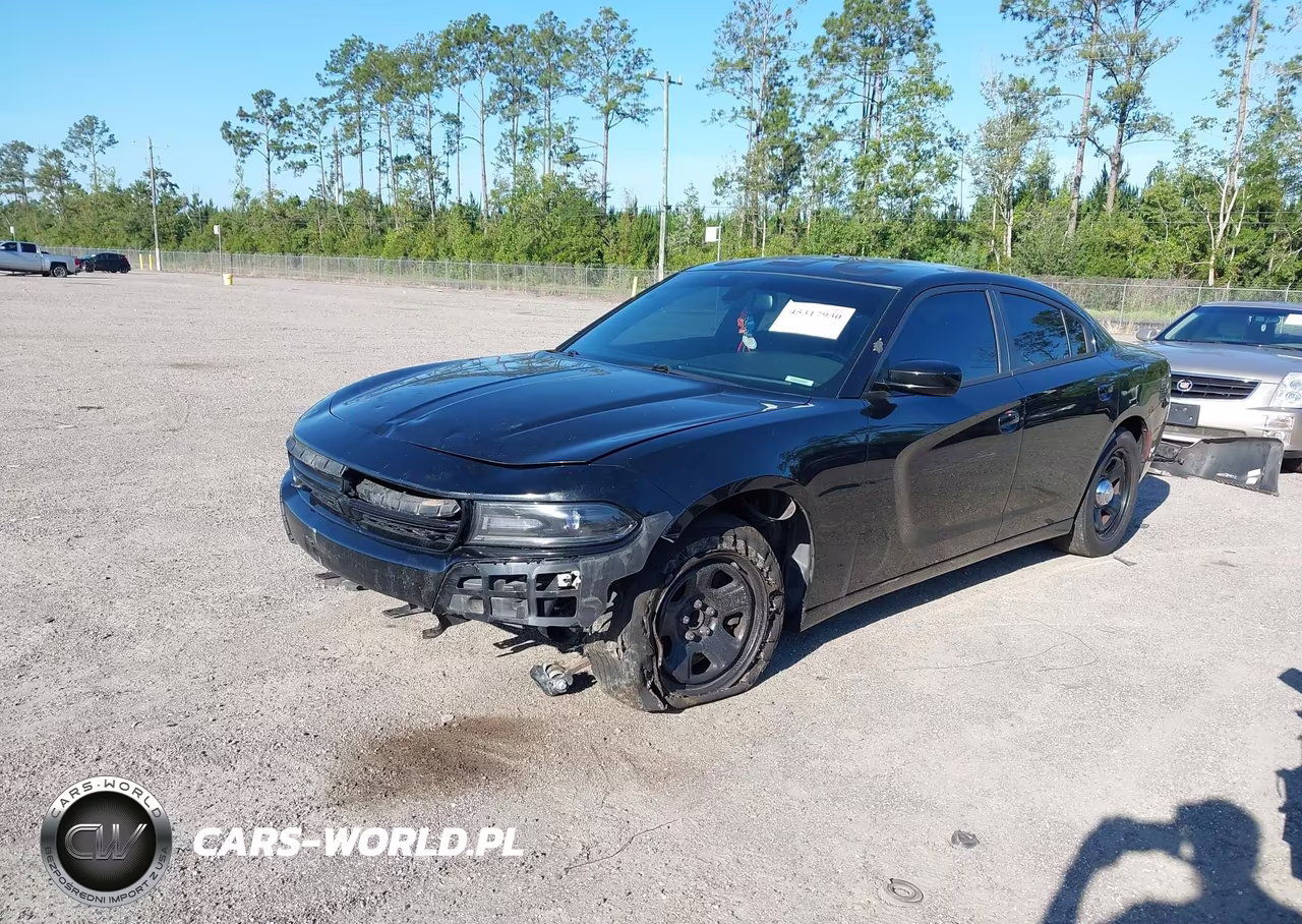 2015 Dodge Charger Police VIN:2C3CDXAT4FH841296 - 2
