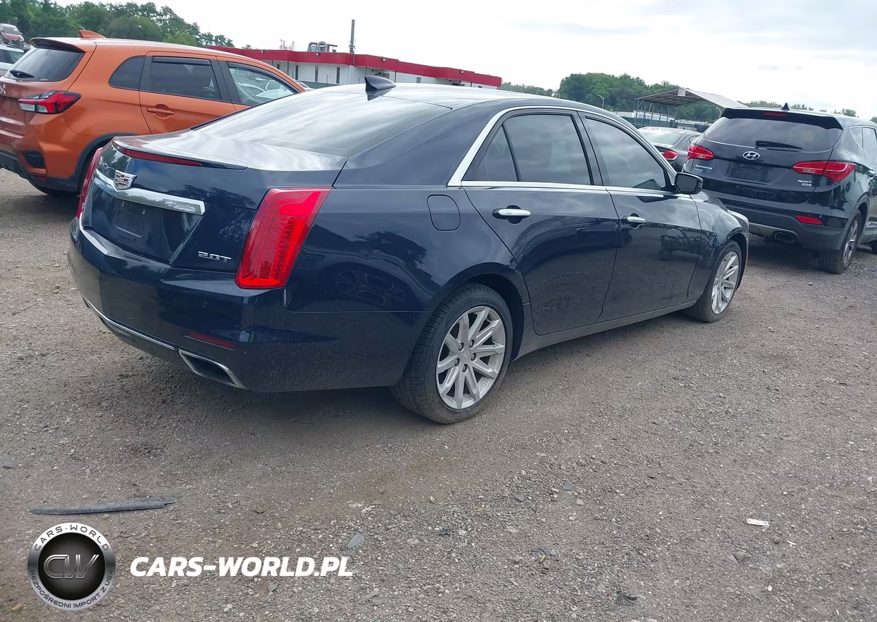 2016 Cadillac Cts Standard VIN:1G6AW5SX4G0103896 - 4