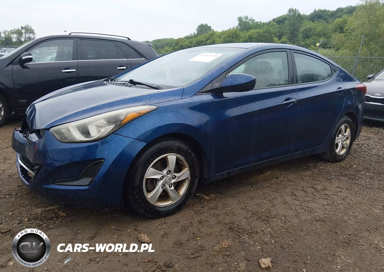 2015 Hyundai Elantra Se VIN:5NPDH4AE0FH606101 - 2