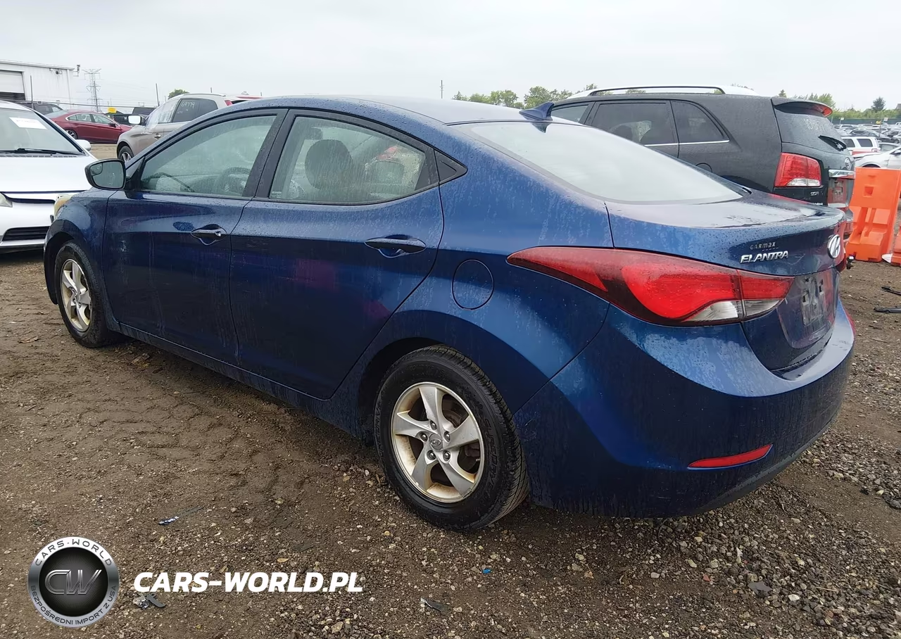 2015 Hyundai Elantra Se VIN:5NPDH4AE0FH606101 - 3