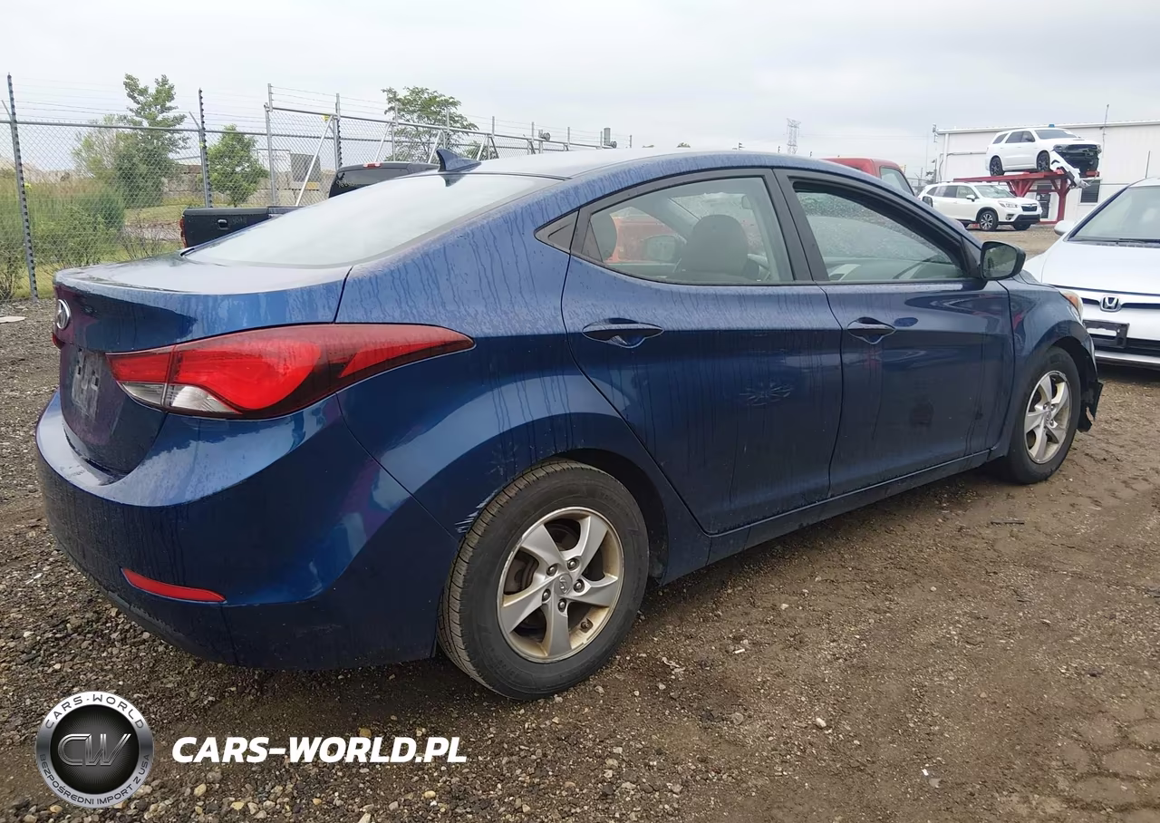 2015 Hyundai Elantra Se VIN:5NPDH4AE0FH606101 - 4