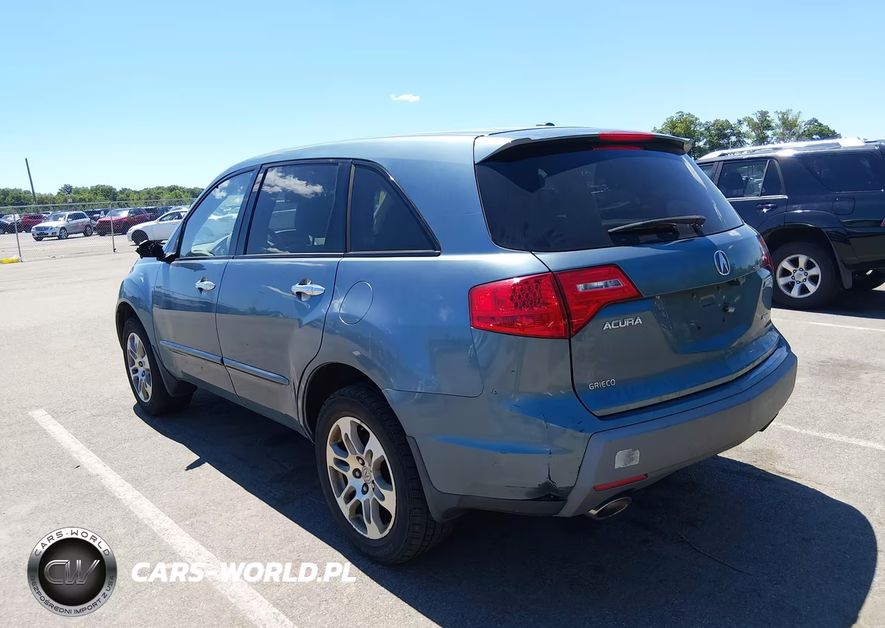 2008 Acura Mdx Technology Package VIN:2HNYD28458H502790 - 3