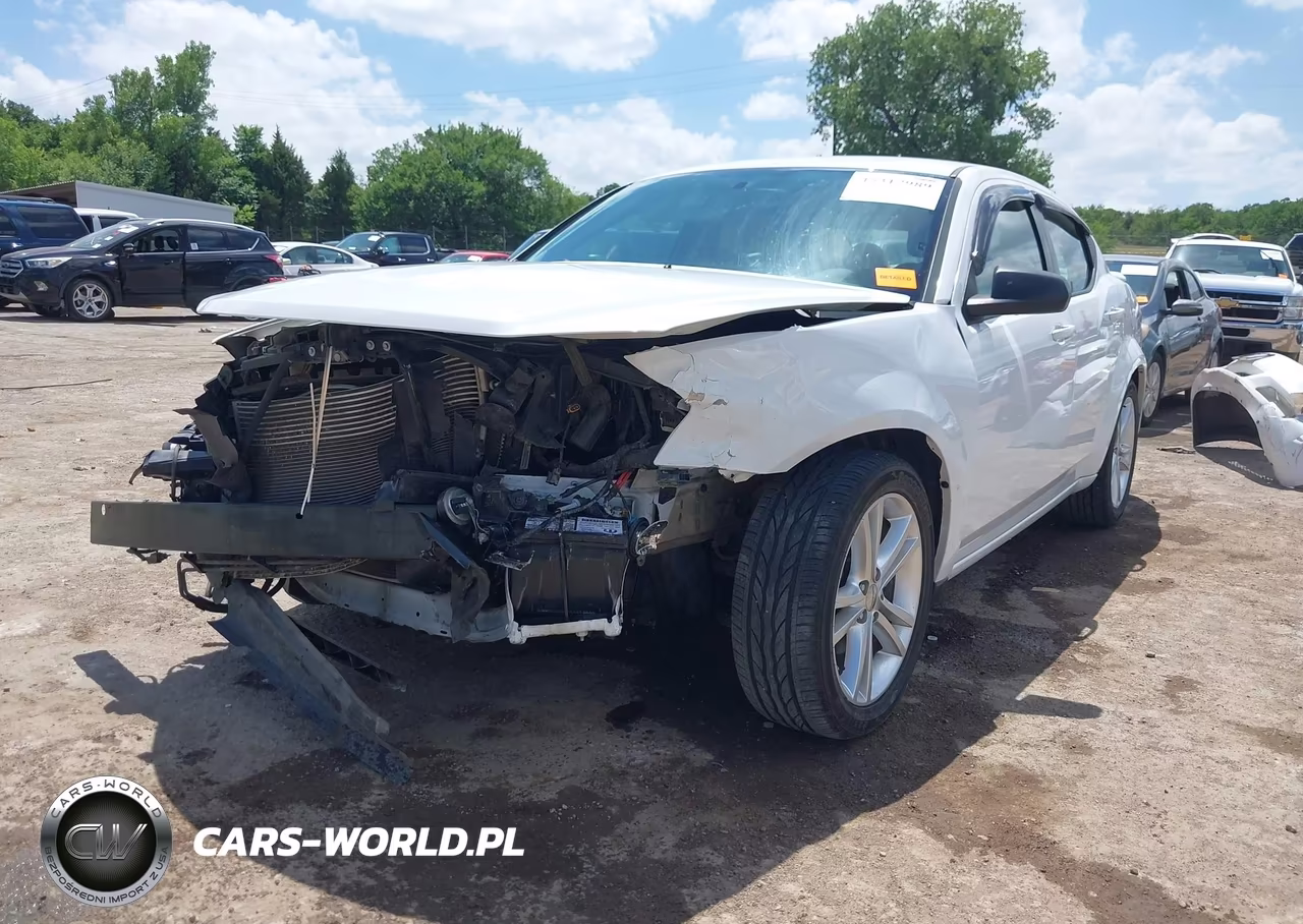 2012 Dodge Avenger Se VIN:1C3CDZAG9CN270938 - 2