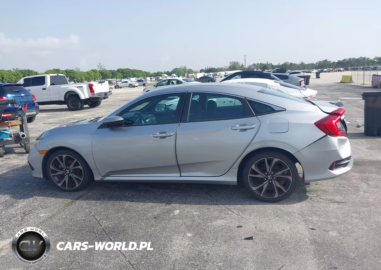 2020 Honda Civic Sport VIN:2HGFC2F87LH562716 - 14