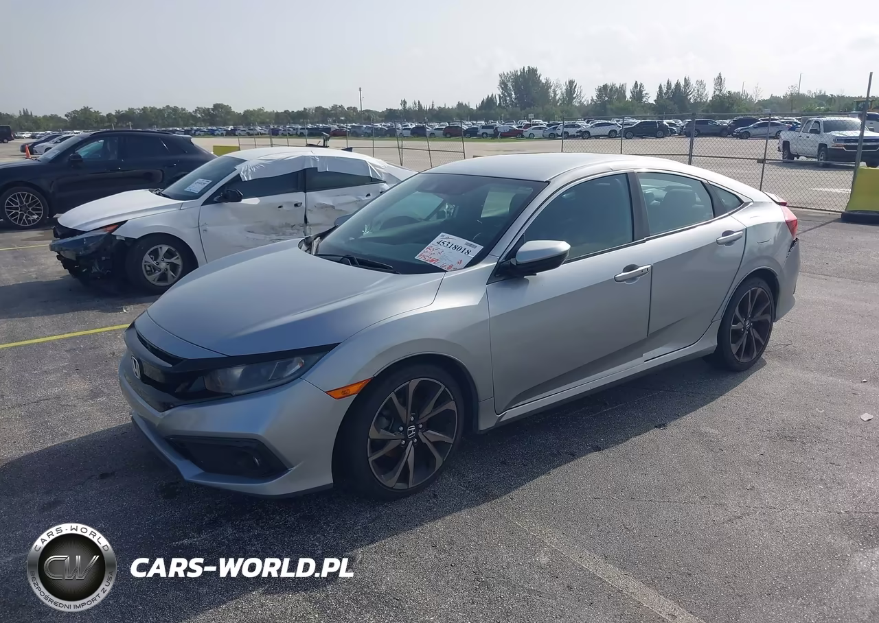 2020 Honda Civic Sport VIN:2HGFC2F87LH562716 - 2