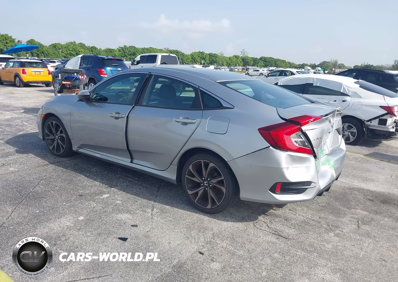 2020 Honda Civic Sport VIN:2HGFC2F87LH562716 - 3