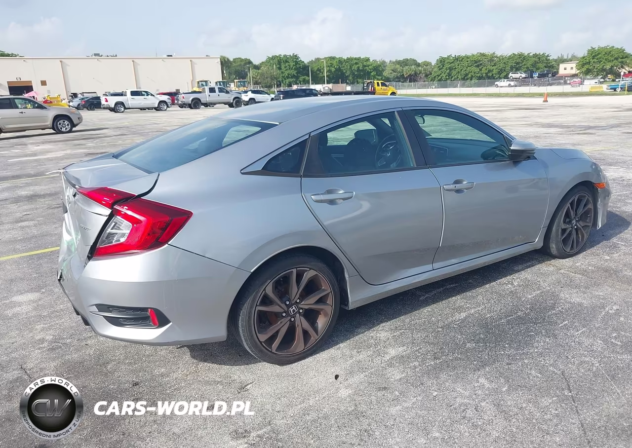 2020 Honda Civic Sport VIN:2HGFC2F87LH562716 - 4