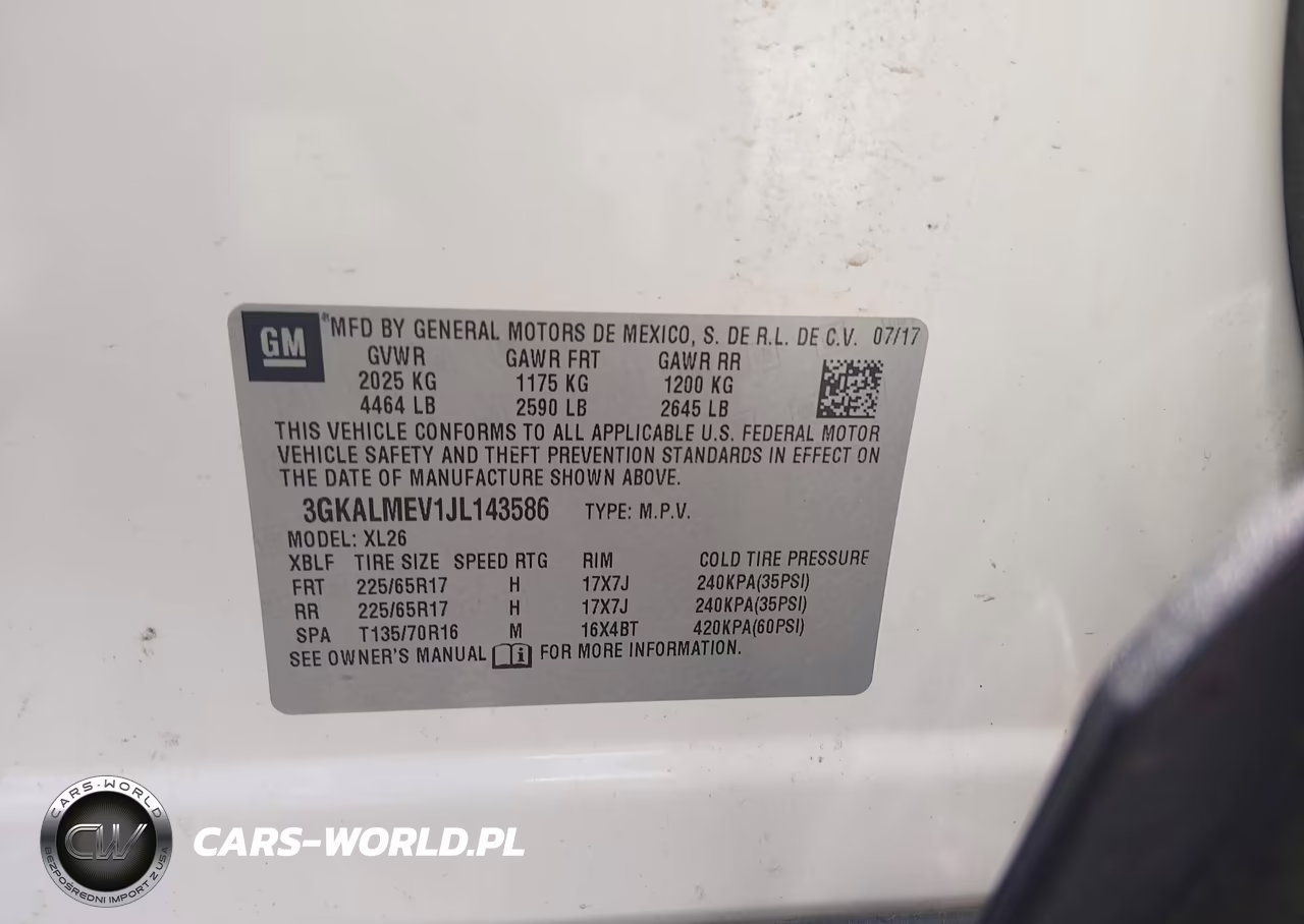 2018 GMC Terrain Sle VIN:3GKALMEV1JL143586 - 9