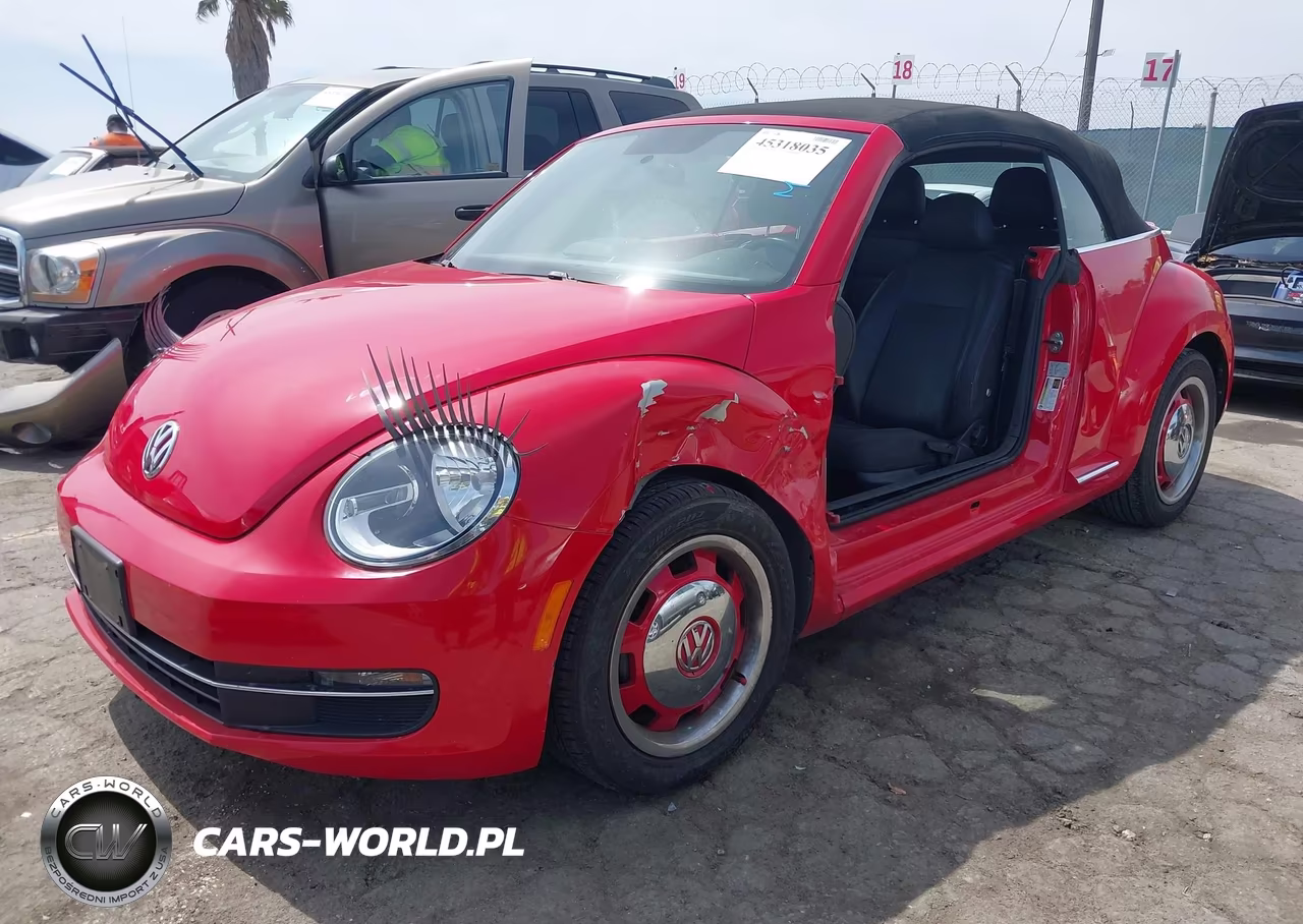 2013 Volkswagen Beetle 2.0L Tdi VIN:3VW5L7ATXDM817751 - 2