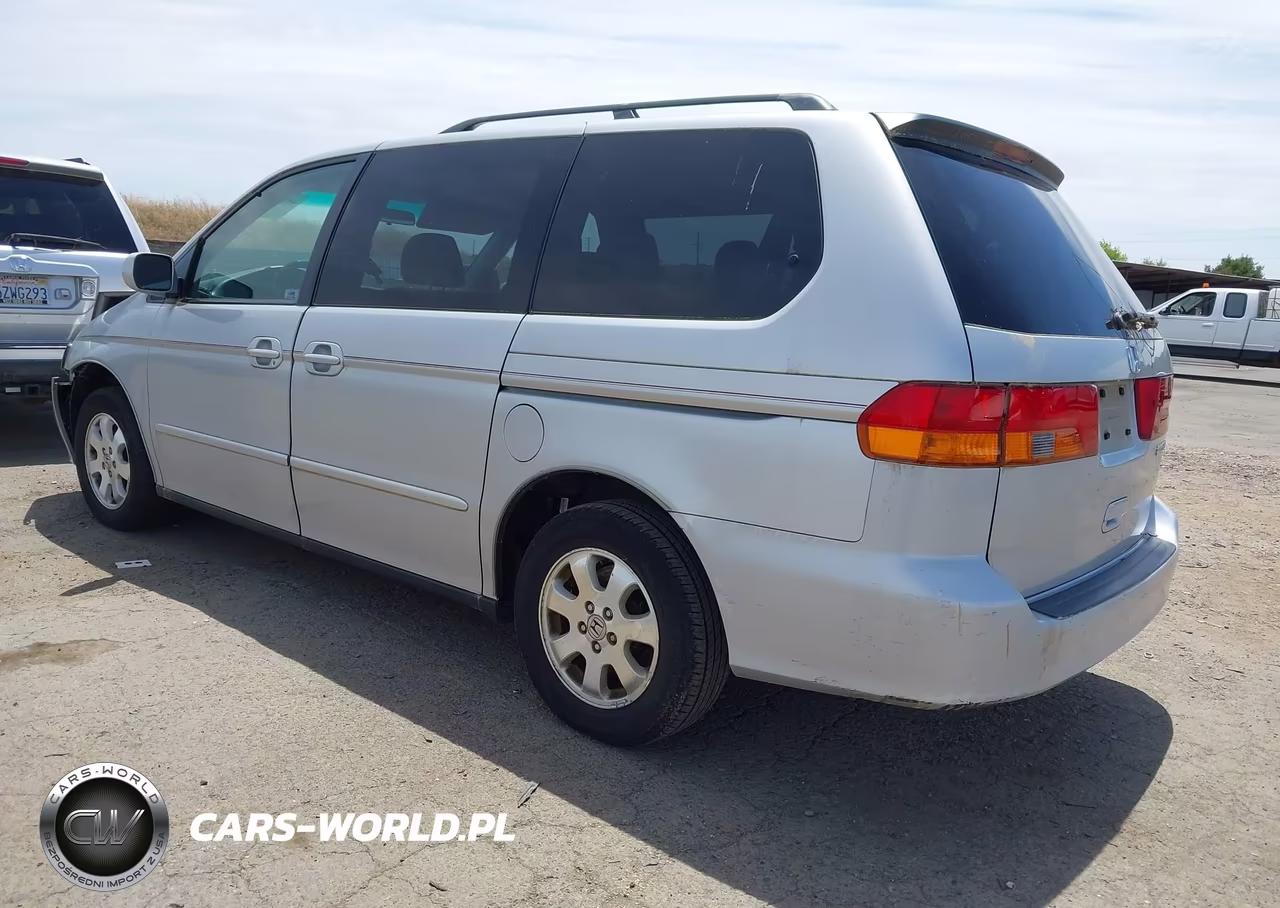 2002 Honda Odyssey Ex VIN:2HKRL18602H502283 - 3