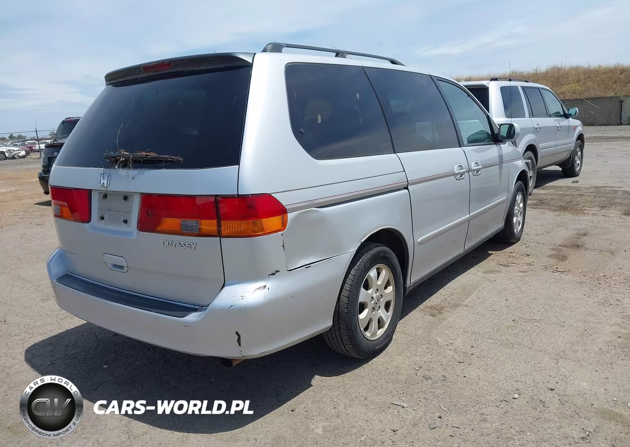 2002 Honda Odyssey Ex VIN:2HKRL18602H502283 - 4
