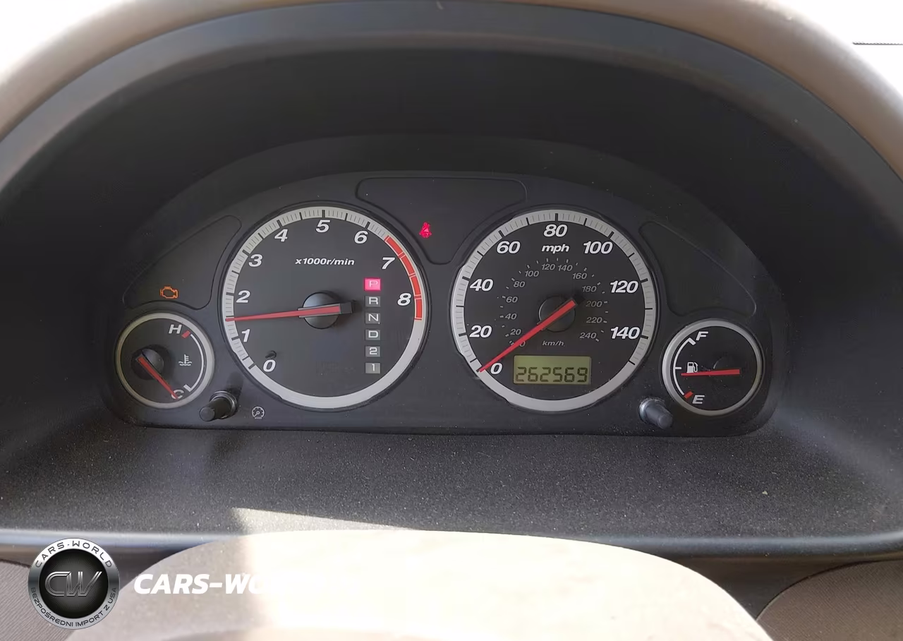 2002 Honda Cr-V Lx VIN:JHLRD68422C021748 - 7