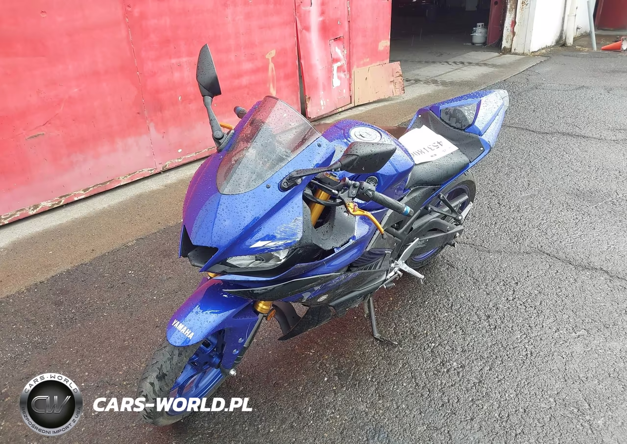 2019 Yamaha Yzfr3 VIN:MH3RH17Y6KK001356 - 2