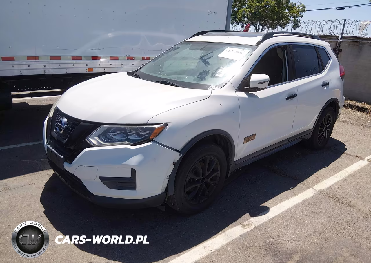 2017 Nissan Rogue Sv VIN:5N1AT2MT4HC754911 - 2