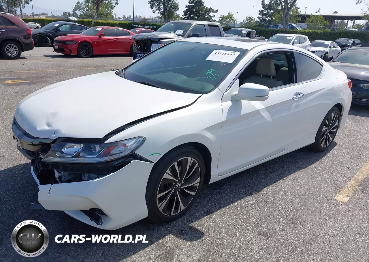 2016 Honda Accord Ex-L V-6 VIN:1HGCT2B8XGA003075 - 2