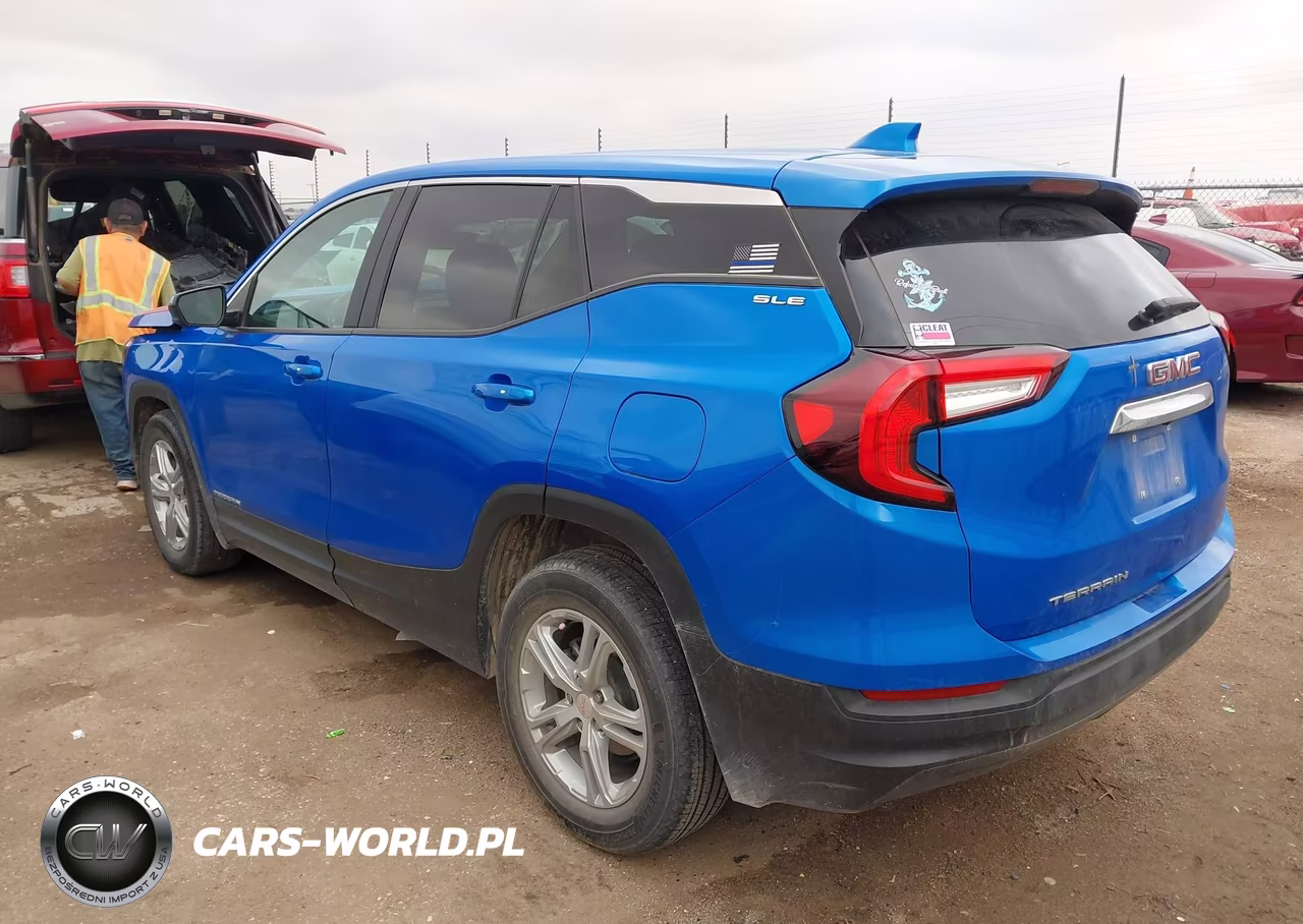 2024 GMC Terrain Fwd Sle VIN:3GKALMEG6RL144150 - 3
