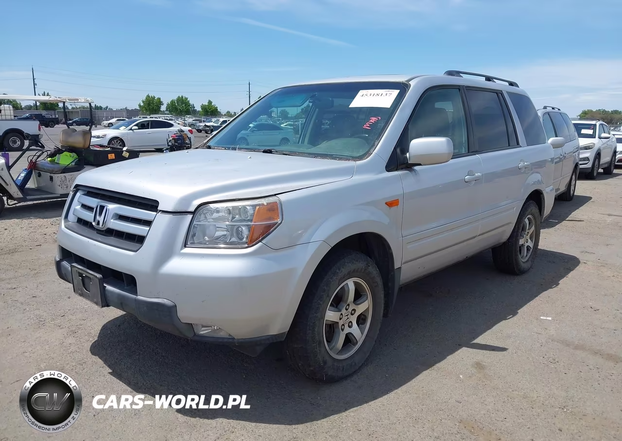 2007 Honda Pilot Ex-L VIN:5FNYF18787B023532 - 2
