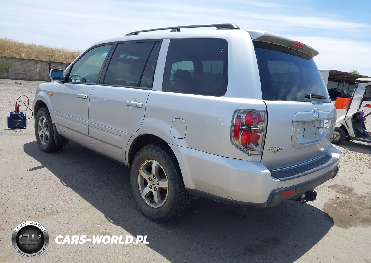 2007 Honda Pilot Ex-L VIN:5FNYF18787B023532 - 3