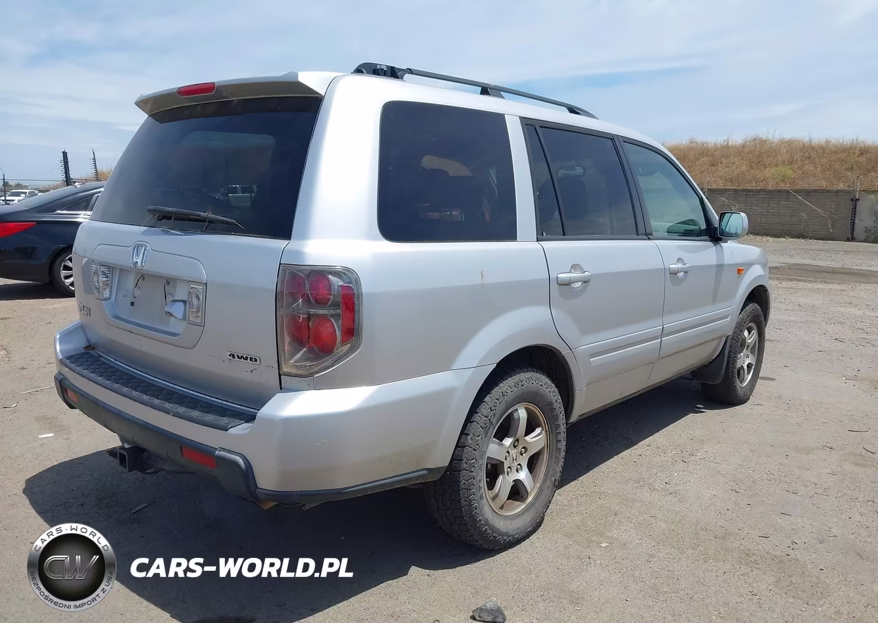 2007 Honda Pilot Ex-L VIN:5FNYF18787B023532 - 4