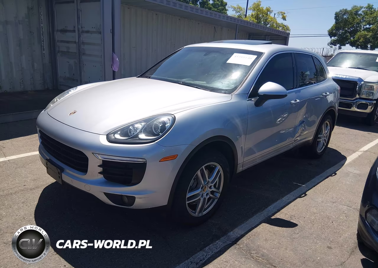 2016 Porsche Cayenne VIN:WP1AA2A25GLA04887 - 2