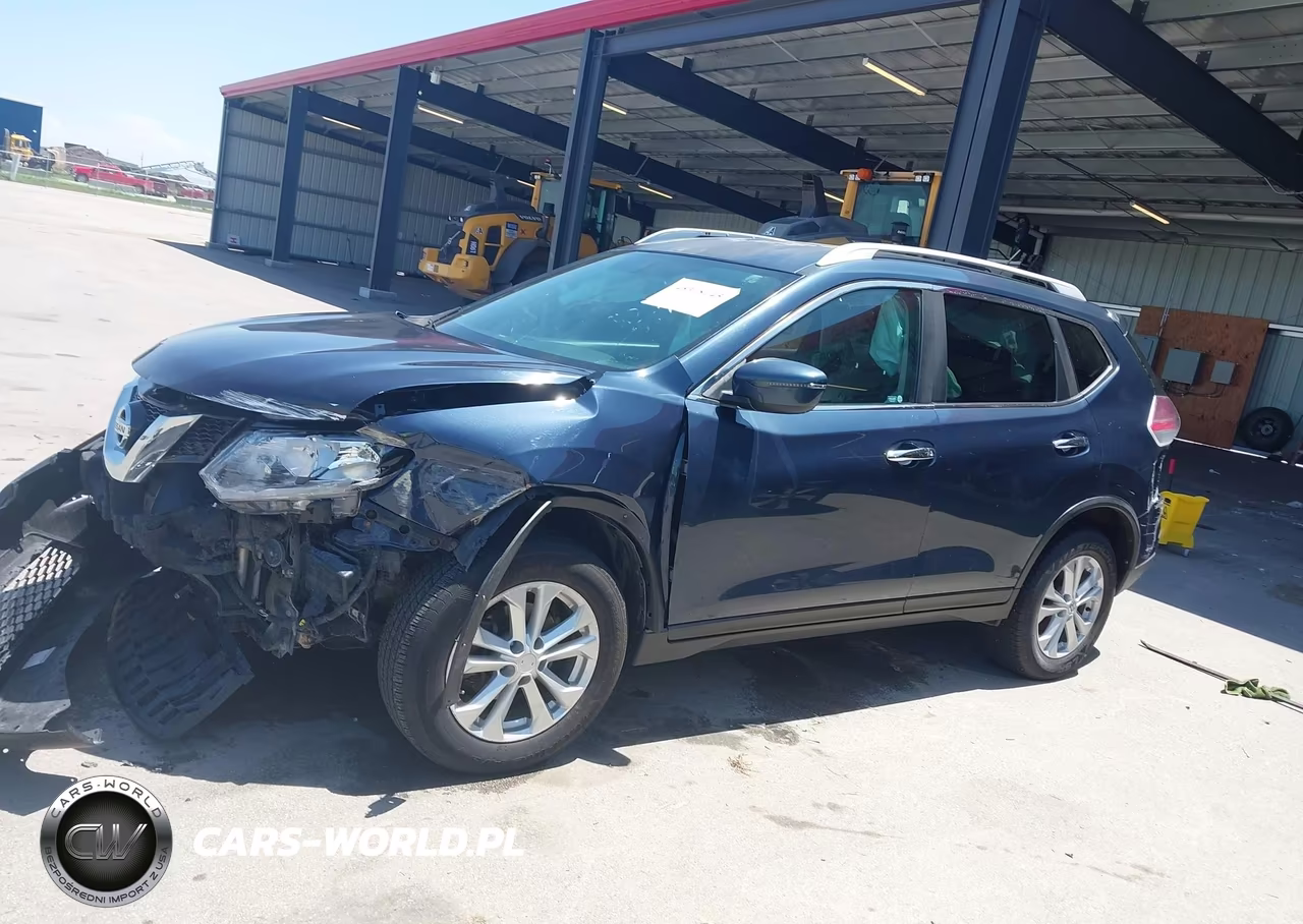 2016 Nissan Rogue Sv VIN:KNMAT2MV7GP673527 - 14