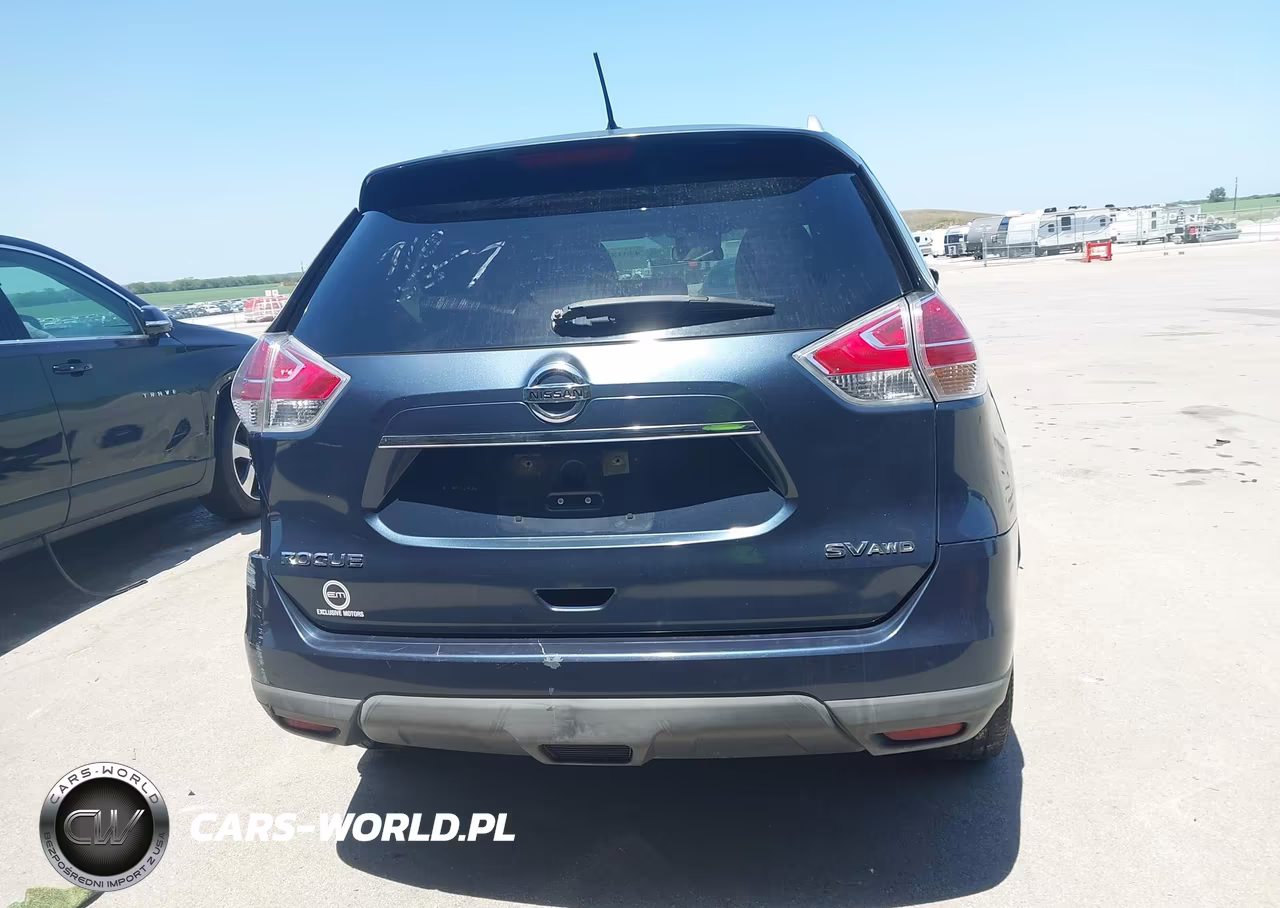 2016 Nissan Rogue Sv VIN:KNMAT2MV7GP673527 - 16