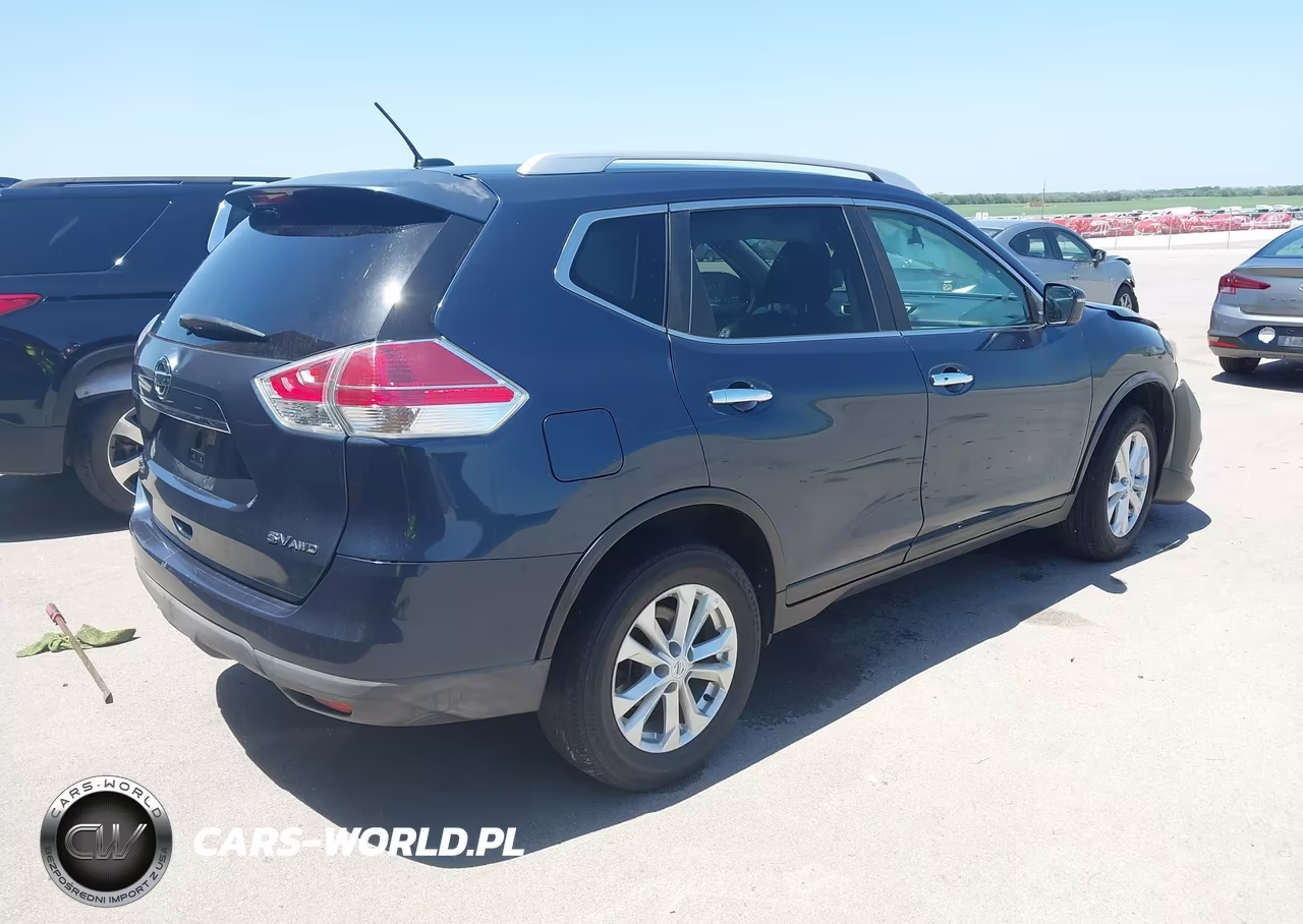 2016 Nissan Rogue Sv VIN:KNMAT2MV7GP673527 - 4