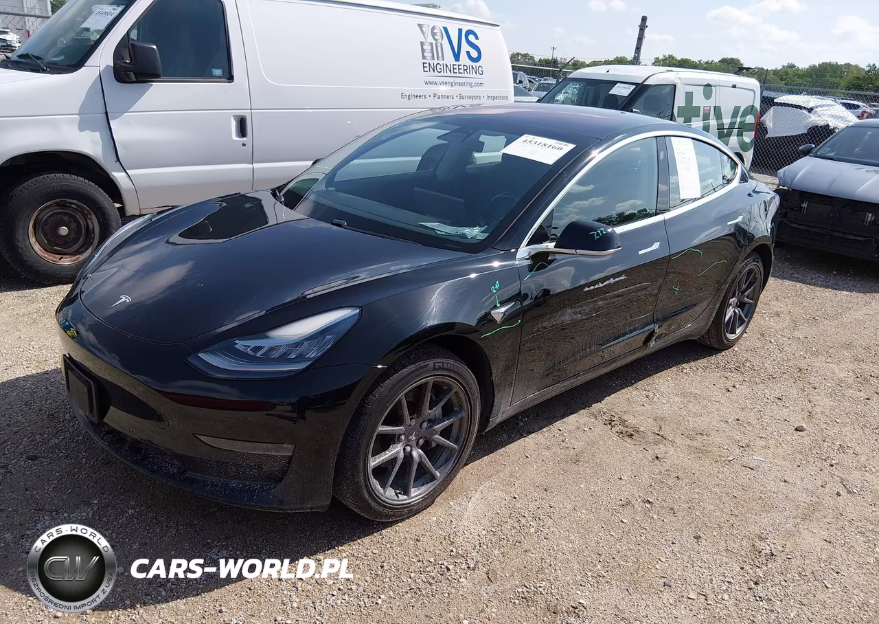 2018 Tesla Model 3 Long Range-Mid Range VIN:5YJ3E1EA0JF012559 - 2