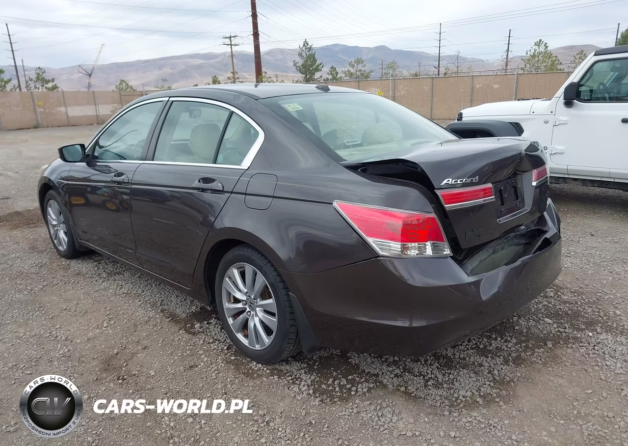 2011 Honda Accord 2.4 Ex-L VIN:1HGCP2F86BA019054 - 3