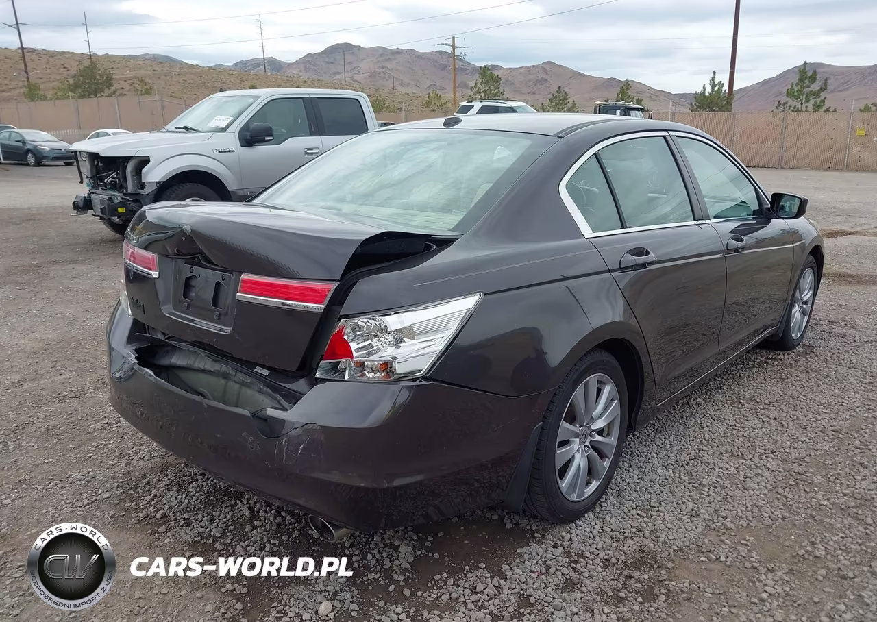 2011 Honda Accord 2.4 Ex-L VIN:1HGCP2F86BA019054 - 4