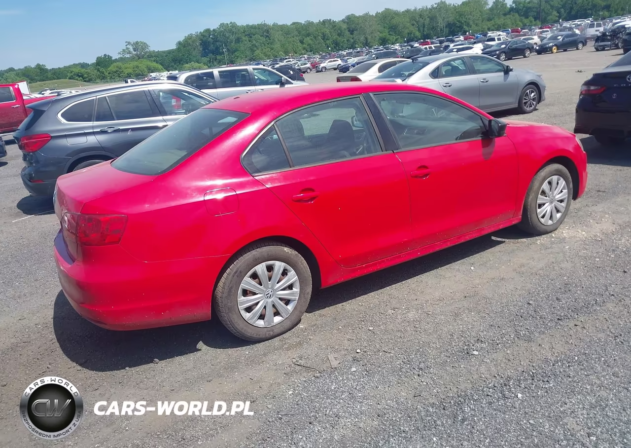 2014 Volkswagen Jetta 2.0L S VIN:3VW1K7AJXEM441568 - 4