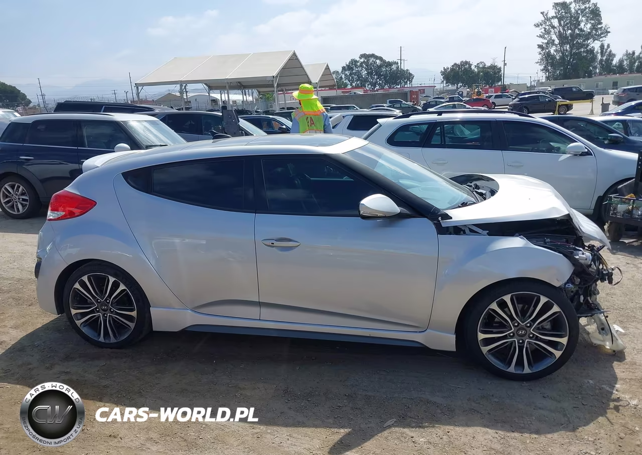 2017 Hyundai Veloster Turbo VIN:KMHTC6AE8HU309930 - 13