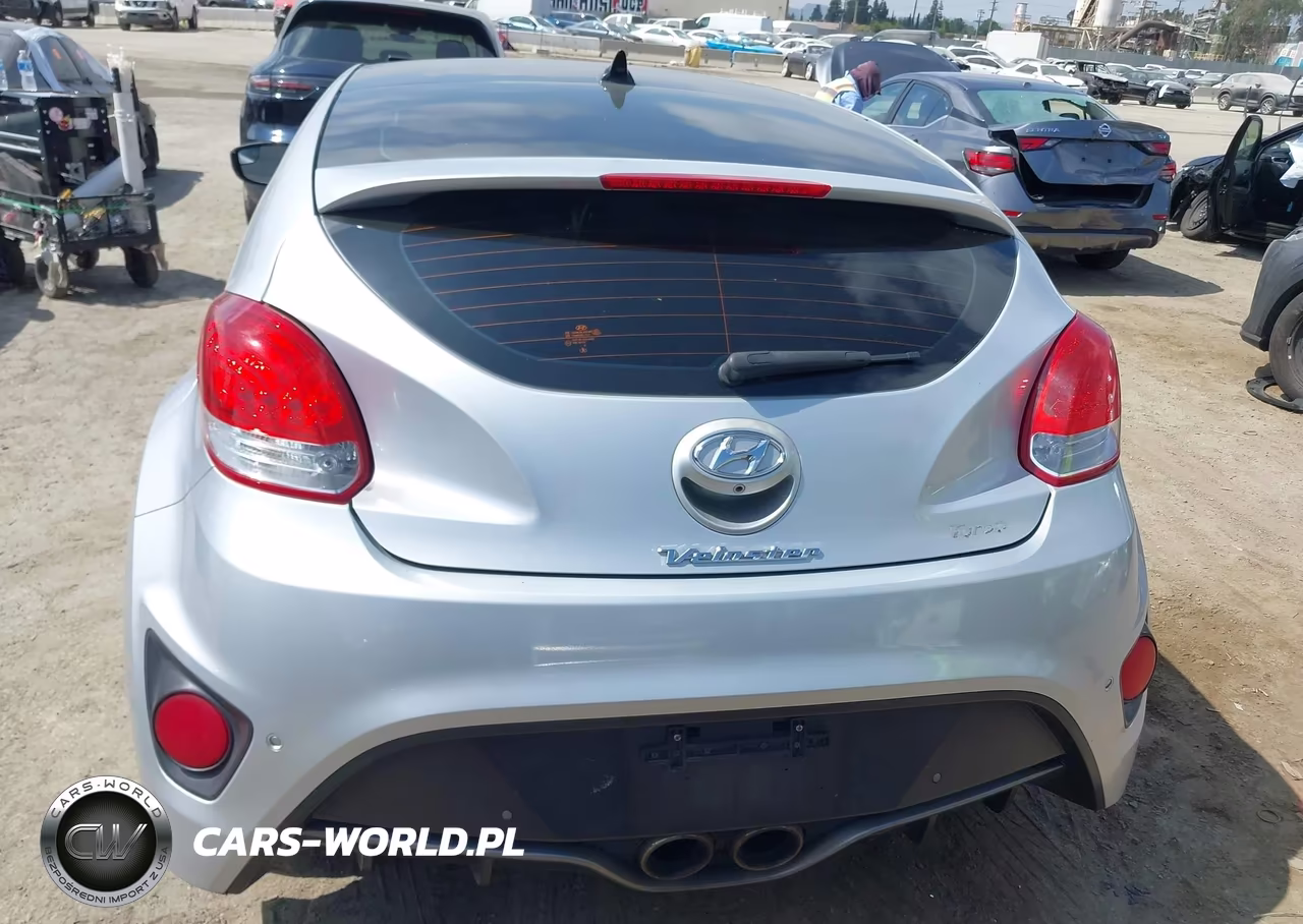 2017 Hyundai Veloster Turbo VIN:KMHTC6AE8HU309930 - 16