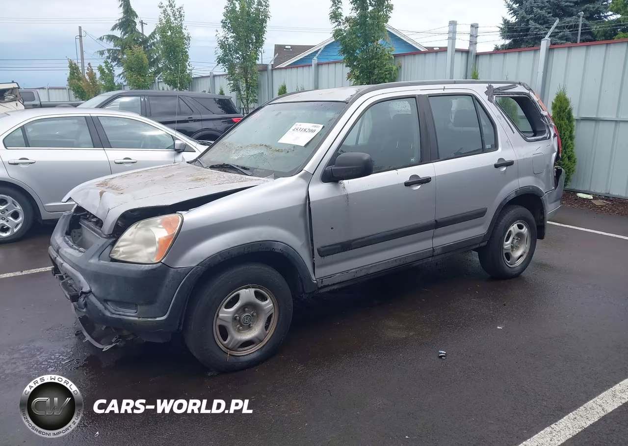 2004 Honda Cr-V Lx VIN:JHLRD68404C000836 - 2
