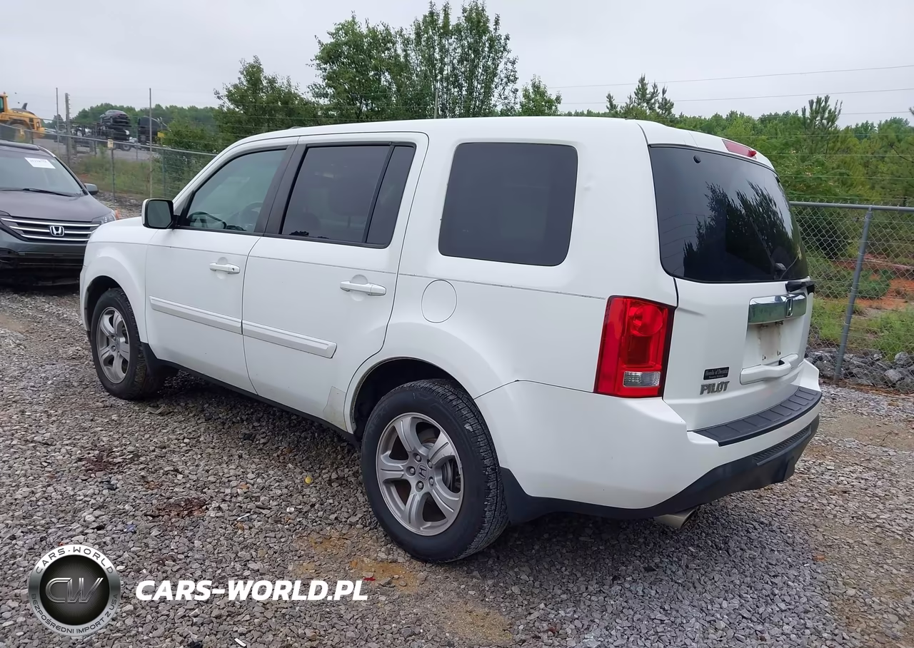 2012 Honda Pilot Ex-L VIN:5FNYF3H51CB042752 - 3